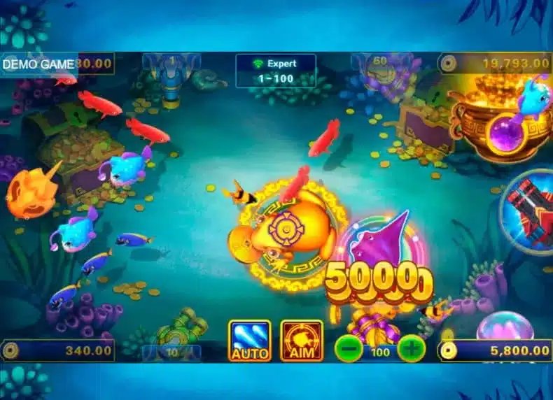 Cai shen fishing game, cai shen fishing demo
